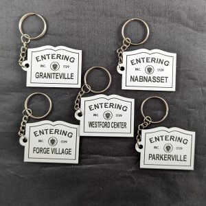 Keychains Etched Westford Villages