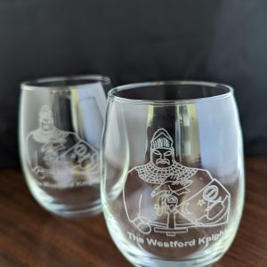 Glasses Stemless Wine Westford Knight