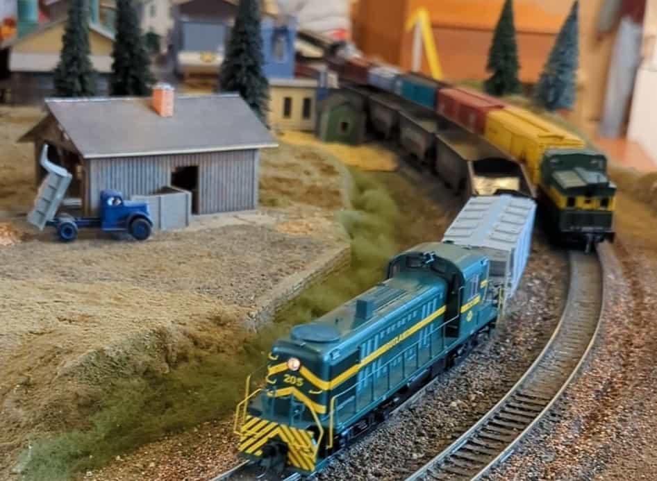 The model trains are here.......the model trains are here!