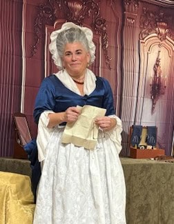 A special Westford REV 250 Girl Scout event - Meet Martha Washington